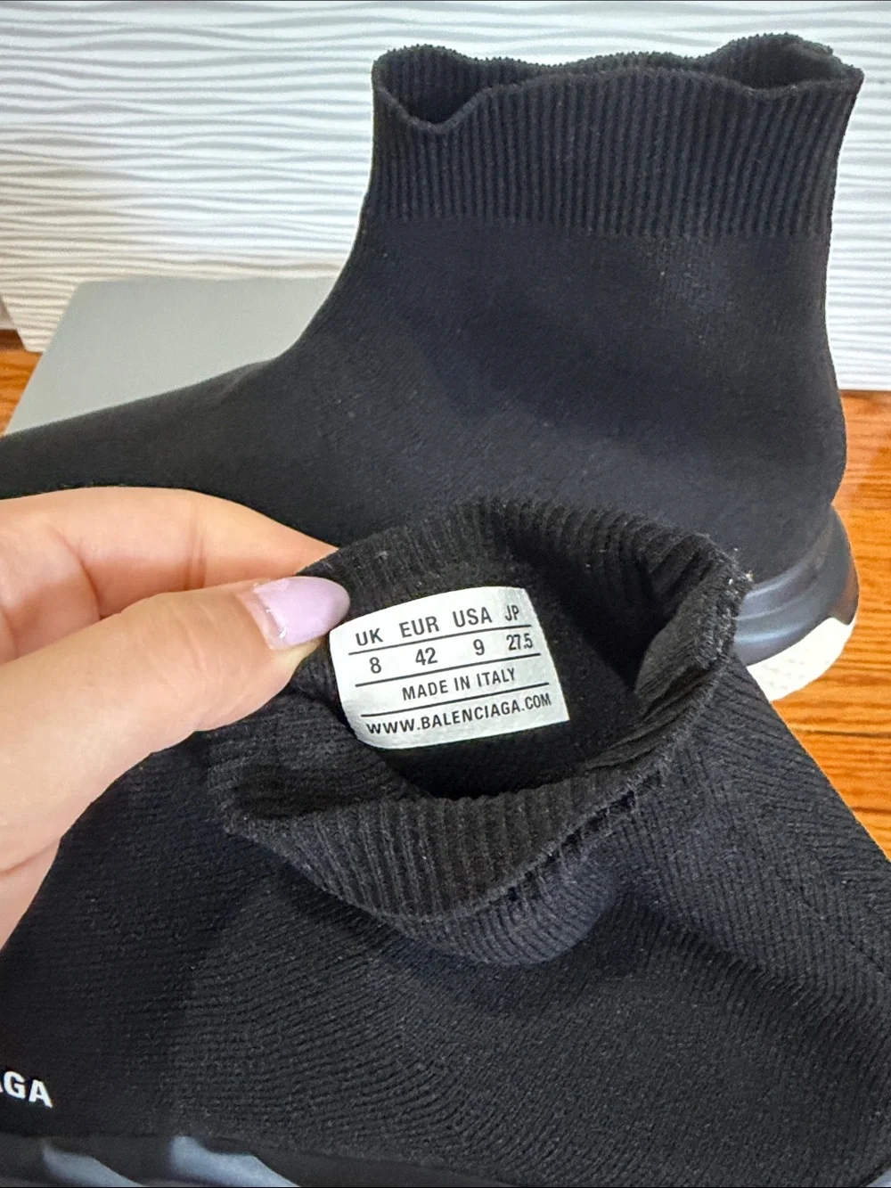 100% Authentic Balenciaga speed sneaker